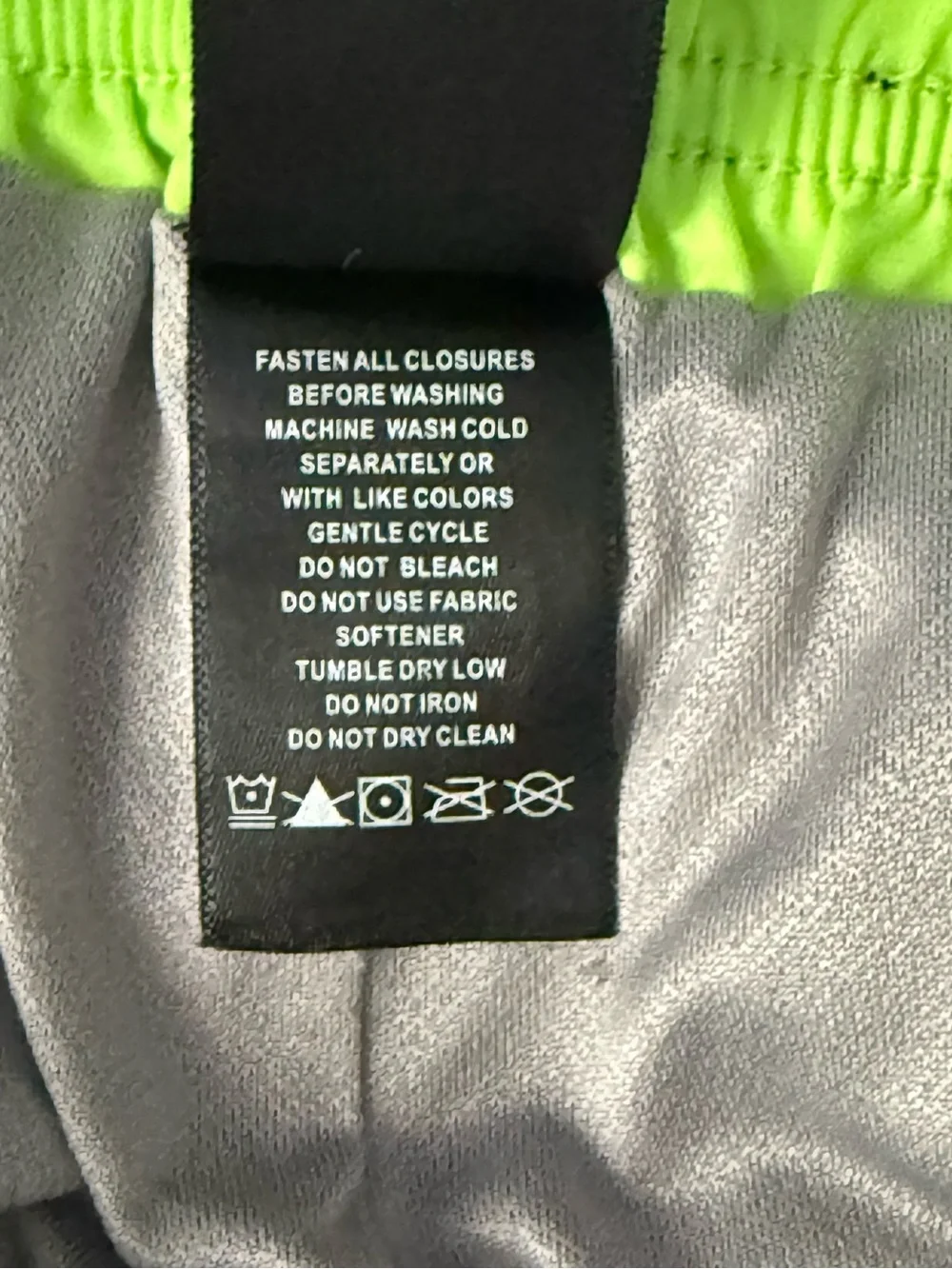 Gerry Boys Aqua Swim Trunks with Black Waistband, Size M(10-12)